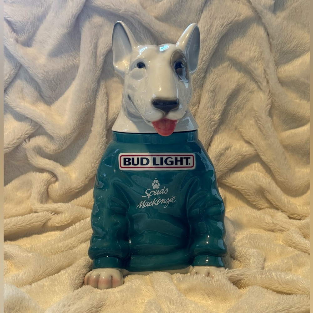 Rare Bud Light Spud McKenzie character Stein